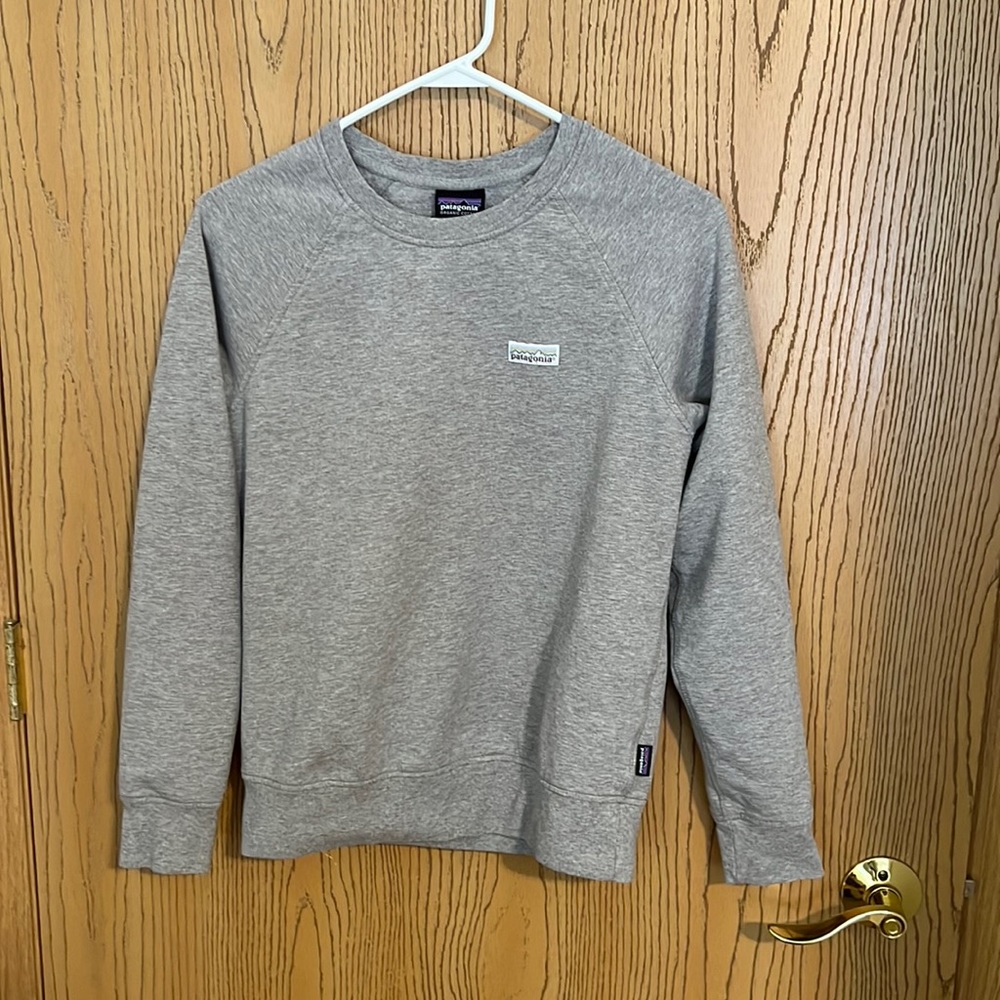 Patagonia Women’s Grey Ahnya Crewneck Sweater Small